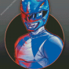 Power Ranger Billy Diamond Painting Art