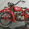 Indian Motorcycle Diamond Painting Art