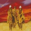 Cowboys In Arizona Diamond Painting Art