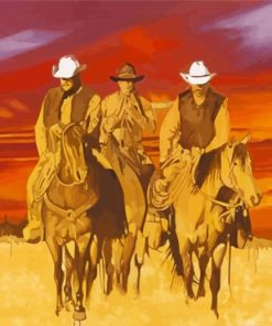 Cowboys In Arizona Diamond Painting Art