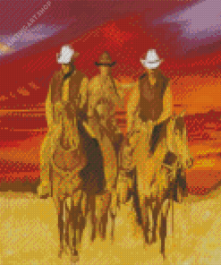 Cowboys In Arizona Diamond Painting Art