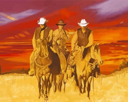 Cowboys In Arizona Diamond Painting Art