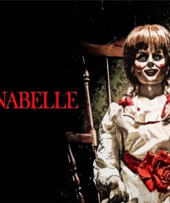 Creepy Annabelle Diamond Painting Art