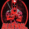 Deadpool Logo Diamond Painting Art