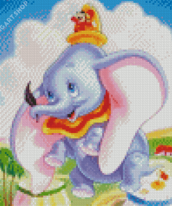 Disney Dumbo Diamond Painting Art