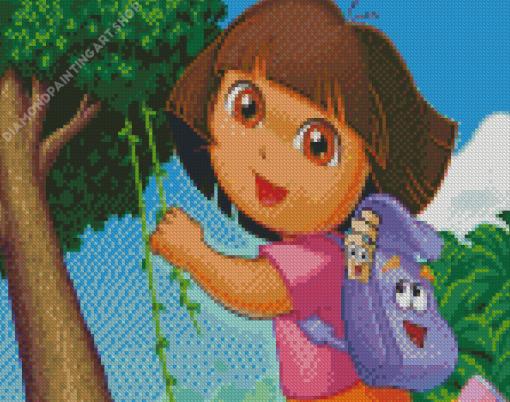 Dora The Explorer Diamond Painting Art