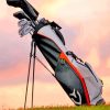 Golf Bag Diamond Painting Art