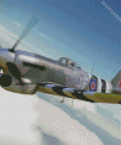 Hawker Typhoon Diamond Painting Art