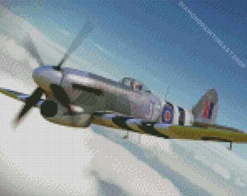 Hawker Typhoon Diamond Painting Art