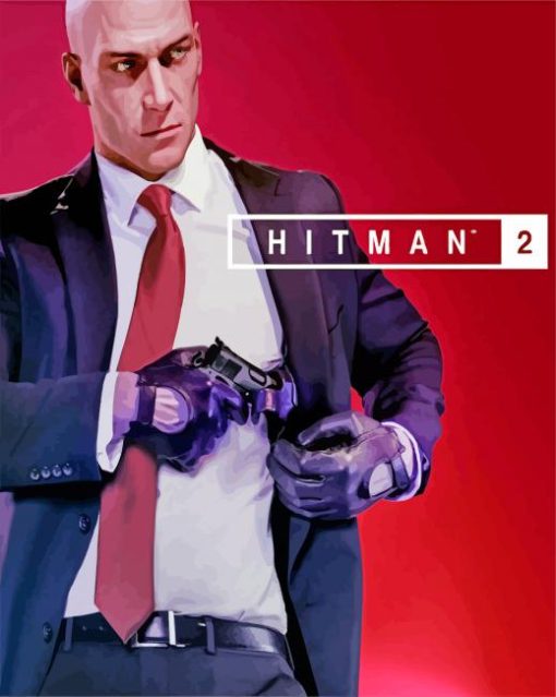 Hitman Diamond Painting Art