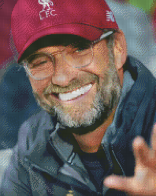 Jurgen Klopp Diamond Painting Art