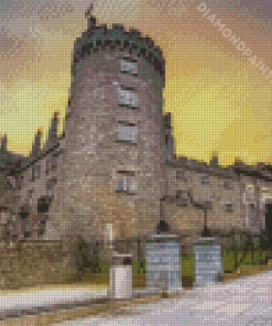Cool Kilkenny Castle Diamond Painting Art