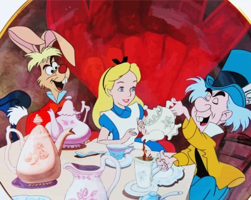 Alice In Wonderland Diamond Painting Art