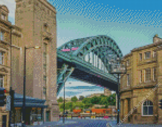 Newcastle On Tyne Diamond Painting Art