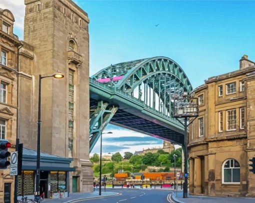 Newcastle On Tyne Diamond Painting Art