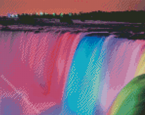 Niagara Falls Diamond Painting Art