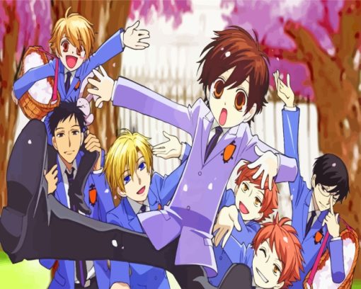 Ouran High School Host Club Diamond Painting Art