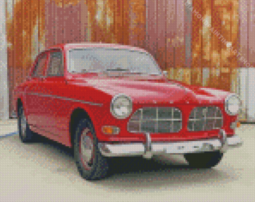 Volvo Car Diamond Painting Art