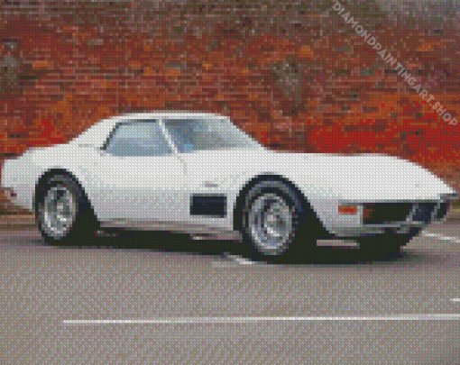 Chevy Stingray Diamond Painting Art