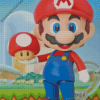 Super Mario Diamond Painting Art