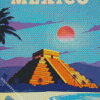 Mexico Poster Diamond Painting Art