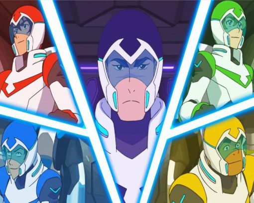 Voltron Characters Diamond Painting Art