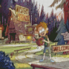 Gravity Falls Diamond Painting Art