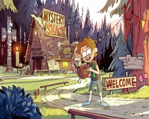 Gravity Falls Diamond Painting Art