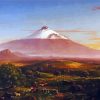 Mount Etna Diamond Painting Art