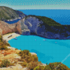 Navagio Zakynthos Diamond Painting Art