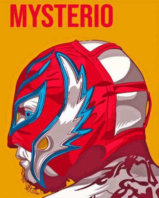 Rey Mysterio Diamond Painting Art