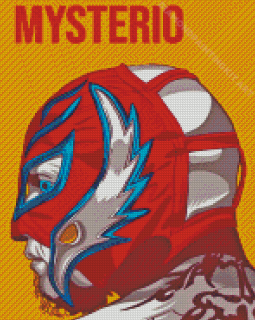 Rey Mysterio Diamond Painting Art