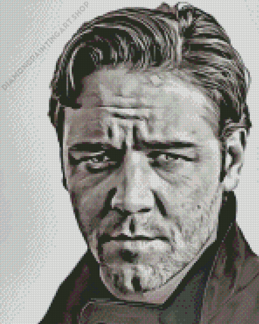 Russell Crowe Diamond Painting Art