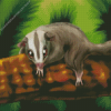 Sugar Glider Diamond Painting Art