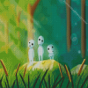 Kodama Game Diamond Painting Art