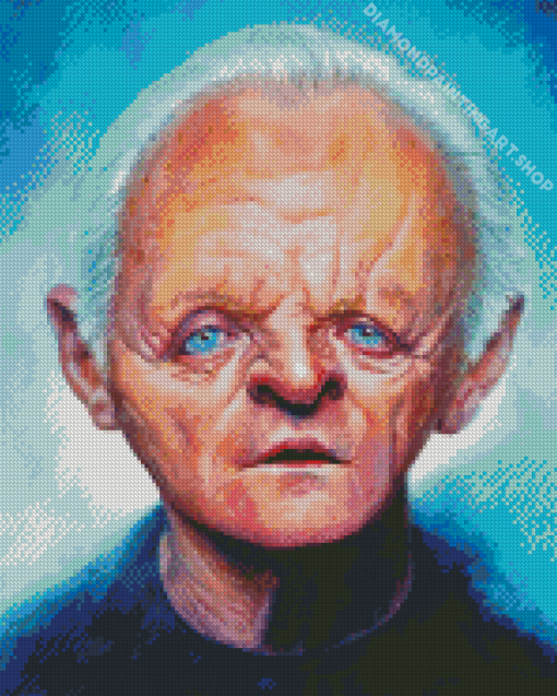 Anthony Hopkins Diamond Painting Art