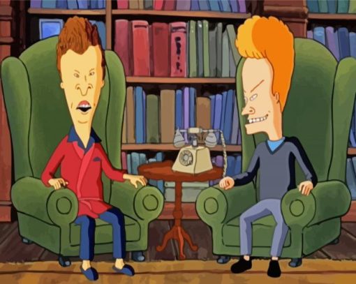 Beavis And Butthead Diamond Painting Art