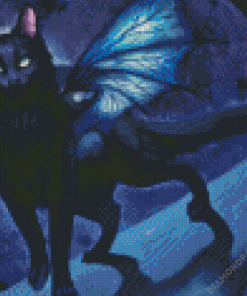 Dragon Cat Diamond Painting Art