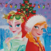 Frozen Christmas Diamond Painting Art