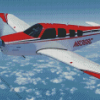 Beechcraft Bonanza Diamond Painting Art