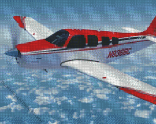 Beechcraft Bonanza Diamond Painting Art