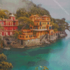 Portofino Harbour Diamond Painting Art