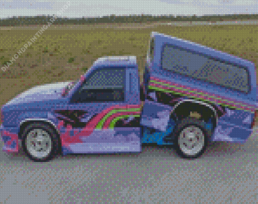 Ram 50 Truck Diamond Painting Art