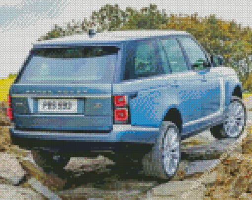 Range Rover Vogue Diamond Painting Art