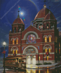 St Nicholas Church Diamond Painting Art