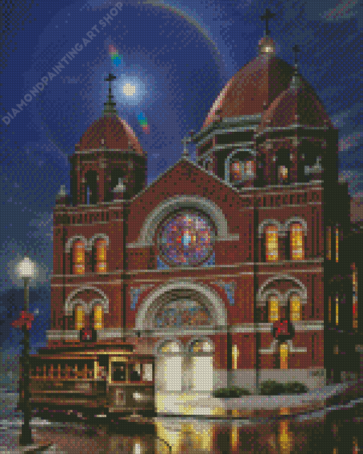 St Nicholas Church Diamond Painting Art