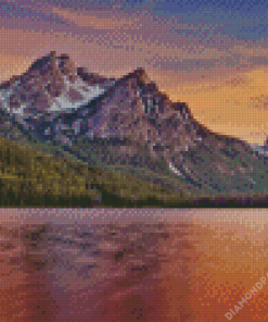 Stanley Lake Diamond Painting Art