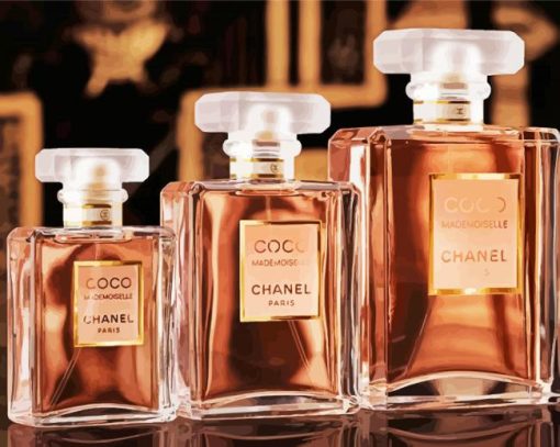 Chanel Perfume Diamond Painting Art