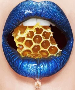 Honey Lips Diamond Painting Art