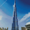 Burj Khalifa Diamond Painting Art